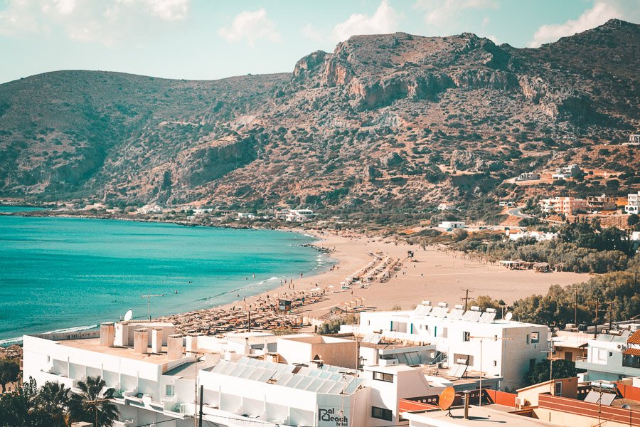 paleochora-crete-sandy-beach paleochora chania taxi transfer